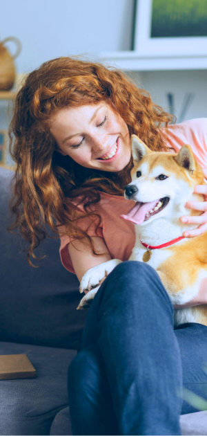 asiakaskommentit nainenjakoira 300 x 630